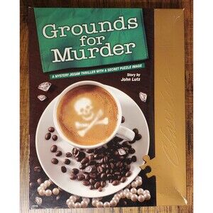 Mystery Puzzle: Grounds for Murder. 1000 piece BePuzzled Complete
